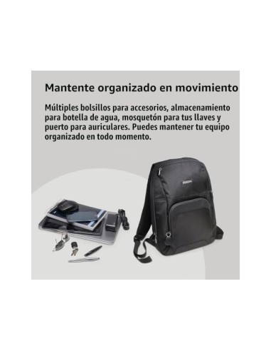 MALETIN PORTATIL 14" ULTRABOOK COL.NG.430X310X100MM MOCHILA K62591EU