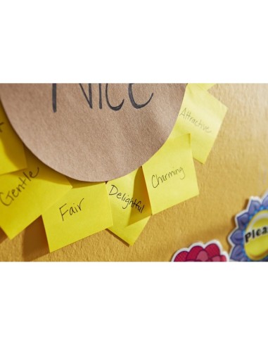 SOPORTE BLOC NOTAS ADH.POST-IT STICKY ZNOTES C/1 BLOC 76X76MM  NG.
