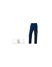 PANTALON TRABAJO DELTAPLUS CINTURA AJUST.5 BOLS.COL.AZ.NJ. TALLA S 2