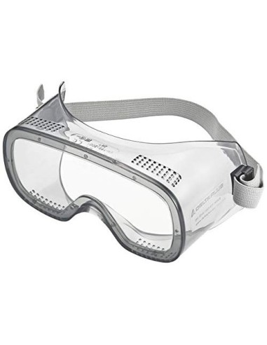 GAFAS PROTECCION PANORAMICAS MONTURA FLEXIBLE PVC VENTILACION DIRECTA