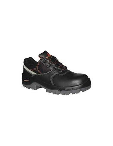 ZAPATOS SEGURIDAD PIEL NOBUCK PUNTERA SUELA COMPOSITE GRIS-NJ. T. 43
