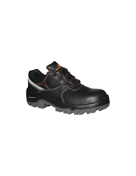 ZAPATOS SEGURIDAD PIEL NOBUCK PUNTERA SUELA COMPOSITE GRIS-NJ. T. 43