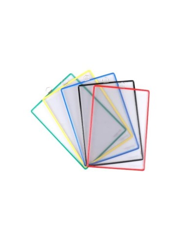 FUNDA COLGAR  A4 ANILLA MET.IDEAL PIZARRAS CORCHO PACK 5 U.COL.SURT.