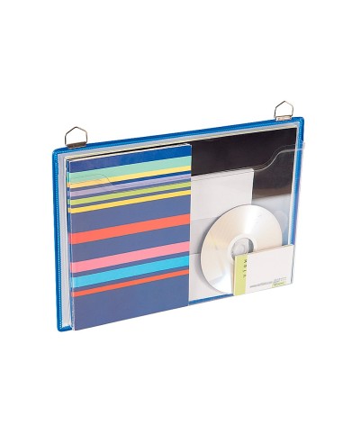 FUNDA COLGAR  A4 ANILLA METALICA FORMATO H.PACK 5 5 U.COL.AZ.
