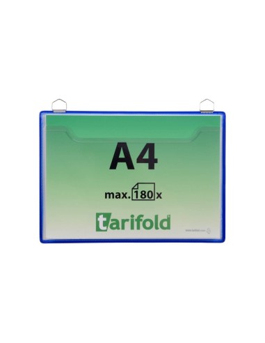 FUNDA COLGAR  A4 ANILLA METALICA FORMATO H.PACK 5 5 U.COL.AZ.
