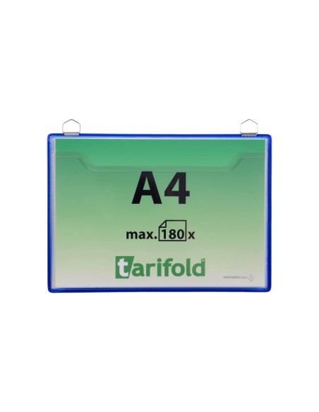 FUNDA COLGAR  A4 ANILLA METALICA FORMATO H.PACK 5 5 U.COL.AZ.