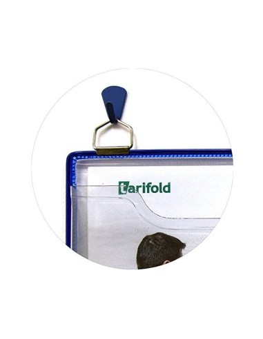 FUNDA COLGAR  A4 ANILLA METALICA FORMATO H.PACK 5 5 U.COL.AZ.