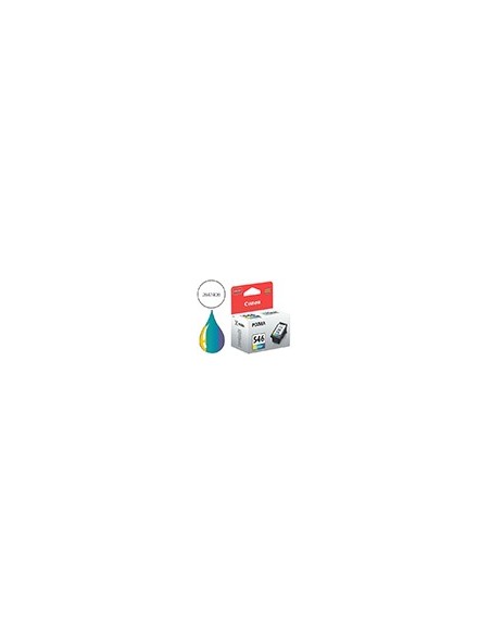 8289B001 CARTUCHO CANON CL-546 TRICOLOR 180 PG.