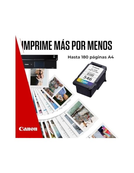 8289B001 CARTUCHO CANON CL-546 TRICOLOR 180 PG.