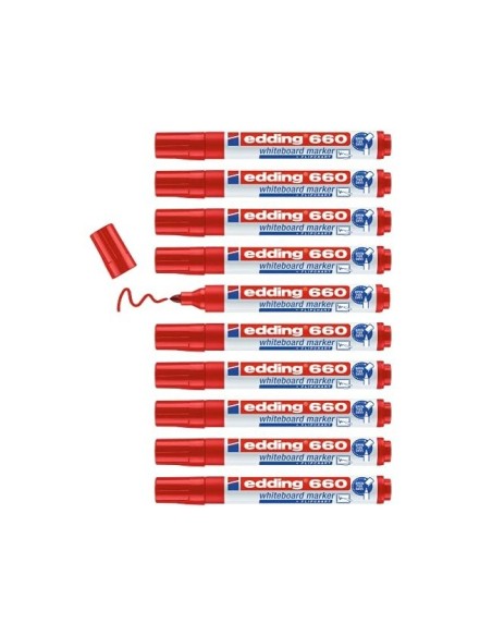 ROTULADOR EDDING PIZARRA BL.660 RJ. P. RED.1,5-3MM.RECARGABLE 660-02