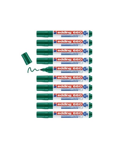 ROTULADOR EDDING PIZARRA BL.660 VE.P. RED.1,5-3MM.RECARGABLE 660-04