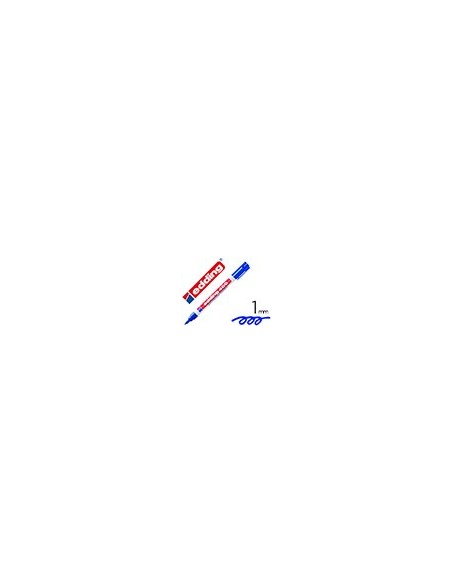 ROTULADOR EDDING MARCADOR PERMANENTE 400 AZUL PUNTA REDONDA 1 MM REC