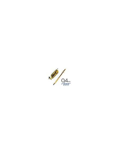 BOLIGRAFO BIC CRISTAL CELEBRATION ORO TINTA AZUL UNIDAD 921340