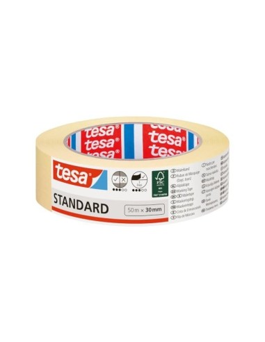 CINTA ADHESIVA TESA PARA PINTOR 50 MT X 30 MM 05087-00000-00
