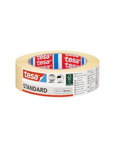 CINTA ADHESIVA TESA PARA PINTOR 50 MT X 30 MM 05087-00000-00