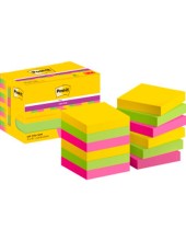 BLOC NOTAS ADH. POST-IT SUPER STICKY 47,6X47,6MM 2UD 90H. AM.