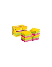 BLOC NOTAS ADH. POST-IT SUPER STICKY 47,6X47,6MM 2UD 90H. AM. 2