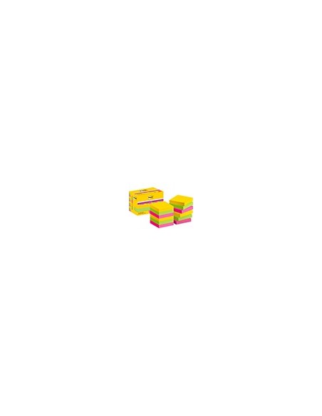 BLOC NOTAS ADH. POST-IT SUPER STICKY 47,6X47,6MM 2UD 90H. AM.