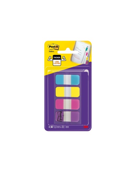 BANDERITAS SEPARADORAS RIGIDAS AM.AZ.RS VIO POST-IT INDEX 676AYPVEU