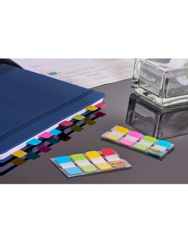 BANDERITAS SEPARADORAS RIGIDAS AM.AZ.RS VIO POST-IT INDEX 676AYPVEU