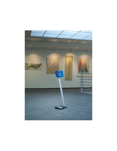 EXPOSITOR DURABLE AJUSTABLE C/PANEL FRONTAL A4 USO VER/HOR 4812-23