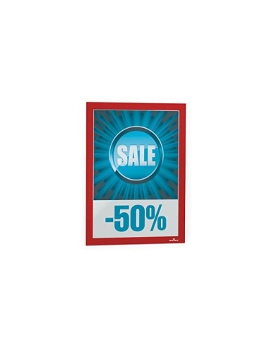 MARCO MAGNETICO A4 DORSO ADH. REMOVIBLE RJ.PACK 2 UDS.4872-03