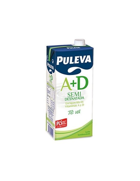 LECHE PULEVA SEMIDESNATADA BRIK DE 1 LITRO