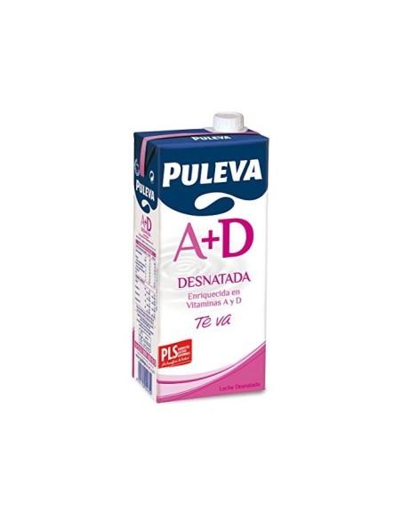 LECHE DESNATADA PULEVA BRIK DE 1 LITRO 9886