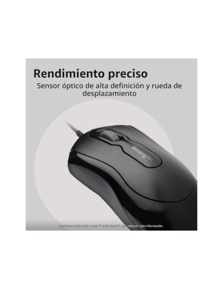 RATON KENSINGTON OPTICO USB