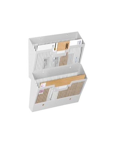 EXPOSITOR MURAL CEP PARED PT. REJILLA 1 COMP.GRIS 360X257X95MM.123
