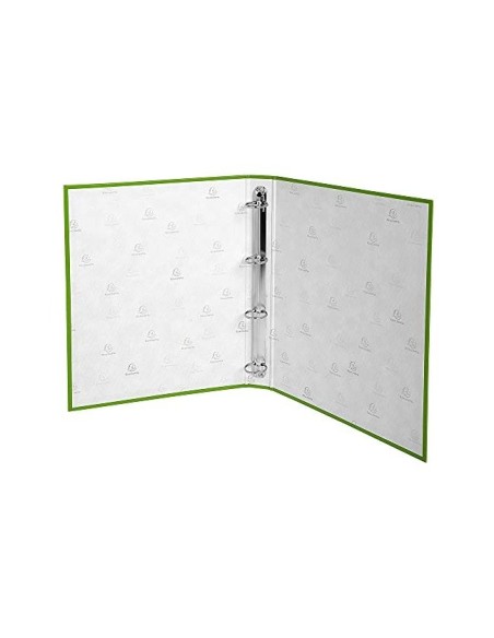 CARPETA 4A.30MM REDONDAS EXACOMPTA A4 CARTON FORRADO VE.ANIS 51473E