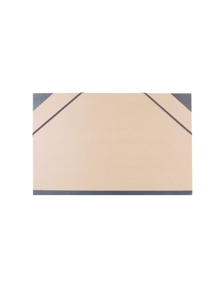 CARPETA PLANOS CLAIREFONTAINE A3 CARTON GOFRADO KRAFT C/GOMAS