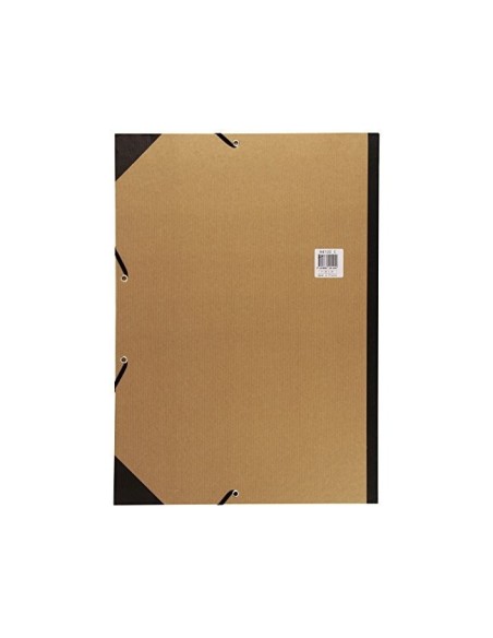 CARPETA PLANOS CLAIREFONTAINE A3 CARTON GOFRADO KRAFT C/GOMAS