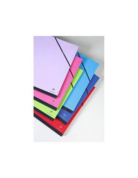 CARPETA PLANOS CLAIREFONTAINE A2 CARTON GOFRADO KRAFT C/GOMAS
