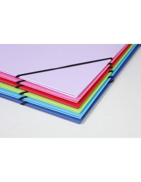 CARPETA PLANOS CLAIREFONTAINE A2 CARTON GOFRADO KRAFT C/GOMAS