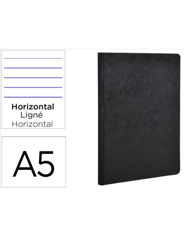 CUADERNO COSIDO AGE-BAG A5 T.CARTON HORIZONTAL 96H. 90GR. NG.