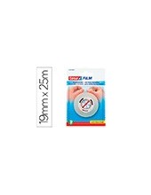 CINTA ADHESIVA TESAFILM SIN TIJERAS 25 M X 19 MM 2