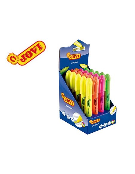 MARCADOR CERA GEL JOVI FLUOR EXP. 20 UD. COL. SURT.