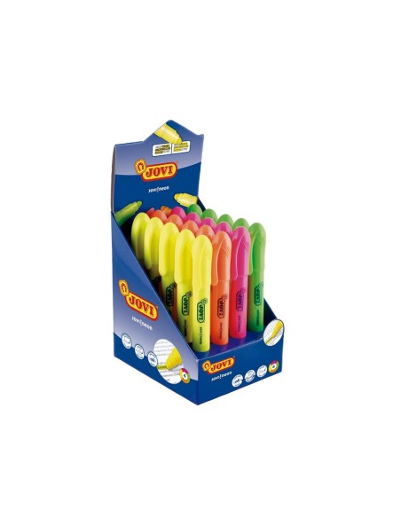 MARCADOR CERA GEL JOVI FLUOR EXP. 20 UD. COL. SURT.