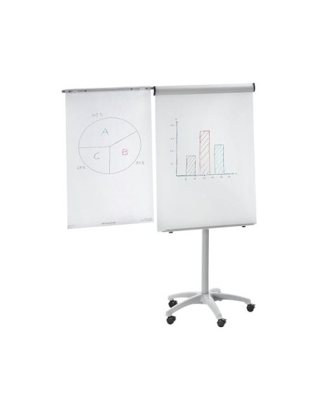PIZARRA BLANCA ROCADA CONF METAL MAGNETICA RUEDAS 68X104CM RD-616V15