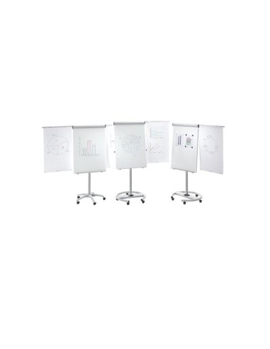 PIZARRA BLANCA ROCADA CONF METAL MAGNETICA RUEDAS 68X104CM RD-616V15