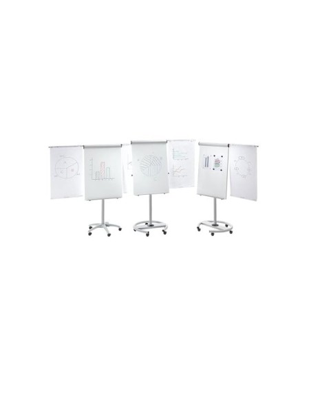 PIZARRA BLANCA ROCADA CONF METAL MAGNETICA RUEDAS 68X104CM RD-616V15