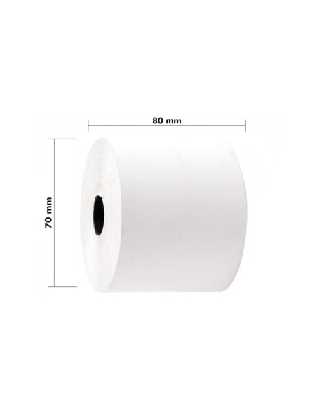 ROLLO SUMADORA EXACOMPTA TERMICO 80X80MM 48 G/M2 SIN BPA