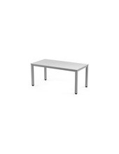 MESA DE OFICINA ROCADA EXECUTIVE 2001AD02 ALUMINIO /GRIS 140X80 CM 2