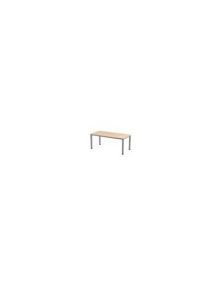 MESA DE OFICINA ROCADA EXECUTIVE 2002AD01 ALUMINIO /HAYA 160X80 CM