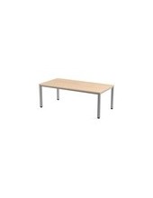 MESA DE OFICINA ROCADA EXECUTIVE 2005AD01 ALUMINIO /HAYA 200X100 CM 2