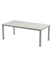 MESA DE OFICINA ROCADA EXECUTIVE 2005AD02 ALUMINIO /GRIS 200X100 CM