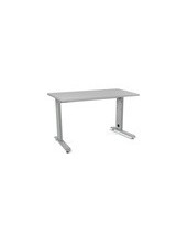 MESA DE OFICINA ROCADA METAL 2000AC02 ALUMINIO /GRIS 120X60 CM 2