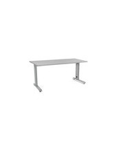 MESA DE OFICINA ROCADA METAL 2002AC02 ALUMINIO /GRIS 160X80 CM 2