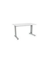 MESA DE OFICINA ROCADA METAL 2000AC04 ALUMINIO /BLANCO 120X60 CM 2